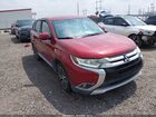 2017 Mitsubishi Outlander Se Красный vin: JA4AD3A33HZ044420