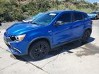 2017 Mitsubishi Outlander Sport Es Blue vin: JA4AP3AU2HZ070202