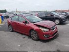 2016 Subaru Impreza 2.0i Sport Premium Красный vin: JF1GPAP67G8310738