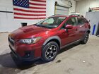 2018 Subaru Crosstrek Premium Burgundy vin: JF2GTABC7JH232053