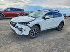 2018 Subaru Crosstrek Premium White vin: JF2GTADC1JH240534
