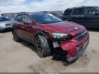2018 Subaru Crosstrek 2.0i Premium Burgundy vin: JF2GTADC5JH347909