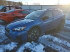 2018 Subaru Crosstrek Premium Blue vin: JF2GTADC6JH343951