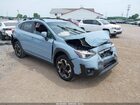 2021 Subaru Crosstrek Limited Light Blue vin: JF2GTHMC1M8678659