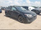 2021 Subaru Crosstrek Limited Черный vin: JF2GTHNC9M8238462