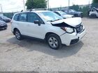 2018 Subaru Forester 2.5i Белый vin: JF2SJAAC1JG546949