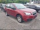 2017 Subaru Forester 2.5i Red vin: JF2SJAAC9HG530184