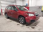 2018 Subaru Forester 2.5i Red vin: JF2SJABC2JH590578