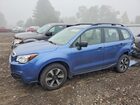 2017 Subaru Forester 2.5i Blue vin: JF2SJABC5HH572411