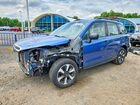 2017 Subaru Forester 2.5i Синий vin: JF2SJABC7HH485576
