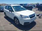 2018 Subaru Forester 2.5i White vin: JF2SJABC7JH604068