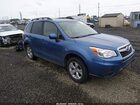 2016 Subaru Forester 2.5i Premium Light Blue vin: JF2SJADC6GH559047