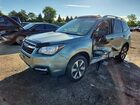 2017 Subaru Forester 2.5i Premium Зеленый vin: JF2SJAEC1HH459180