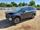 2017 Subaru Forester 2.5i Premium Gray vin: JF2SJAEC1HH517420