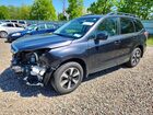 2018 Subaru Forester 2.5i Premium Gray vin: JF2SJAEC4JH475833