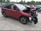 2017 Subaru Forester 2.5i Premium Burgundy vin: JF2SJAEC7HH400859