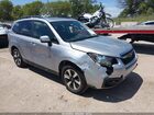 2018 Subaru Forester 2.5i Premium Серебряный vin: JF2SJAEC8JH492005