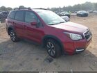 2018 Subaru Forester 2.5i Premium Red vin: JF2SJAGC2JH509796