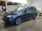 2017 Subaru Forester 2.5i Premium Black vin: JF2SJAGC6HH445949