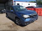 2017 Subaru Forester 2.5i Premium Синий vin: JF2SJAGCXHH805689