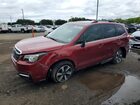 2017 Subaru Forester 2.5i Limited Maroon vin: JF2SJARCXHH442596