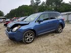 2017 Subaru Forester 2.5i Touring Синий vin: JF2SJATC9HH407847