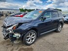 2018 Subaru Forester 2.5i Touring Gray vin: JF2SJAWC0JH479182