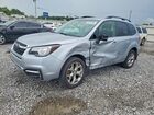 2017 Subaru Forester 2.5i Touring Silver vin: JF2SJAWCXHH583740
