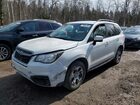 2017 Subaru Forester 2.5i White vin: JF2SJEBC4HH464191