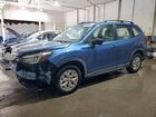2019 Subaru Forester Blue vin: JF2SKACC3KH504319