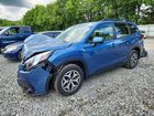 2022 Subaru Forester Premium Blue vin: JF2SKADC7NH495630