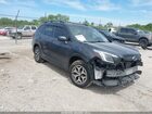 2022 Subaru Forester Premium Gray vin: JF2SKAEC2NH408585