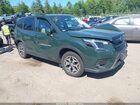 2022 Subaru Forester Premium Зеленый vin: JF2SKAEC2NH462405