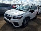 2019 Subaru Forester Premium White vin: JF2SKAEC6KH525890