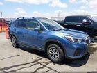 2021 Subaru Forester Premium Синий vin: JF2SKAFC2MH500843