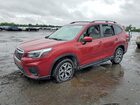 2021 Subaru Forester Premium Red vin: JF2SKAJC8MH504466