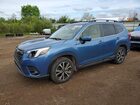 2023 Subaru Forester Limited Blue vin: JF2SKAPC4PH447386