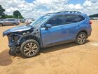 2022 Subaru Forester Limited Blue vin: JF2SKAPC9NH452435