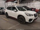 2021 Subaru Forester Sport White vin: JF2SKARC3MH517551