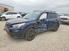 2021 Subaru Forester Sport Blue vin: JF2SKARC3MH587454