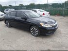 2017 Honda Accord Hybrid   Black vin: JHMCR6F35HC013312