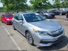 2017 Honda Accord Hybrid Ex-l Серебряный vin: JHMCR6F52HC020056