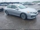 2017 Honda Accord Hybrid Ex-l Silver vin: JHMCR6F5XHC021682