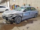2017 Honda Accord Touring Hybrid Gray vin: JHMCR6F78HC029460