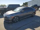 2018 Honda Civic Ex Gray vin: JHMFC1F35JX041868