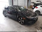 2018 Honda Civic Touring Black vin: JHMFC1F91JX012016
