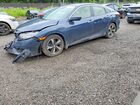 2018 Honda Civic Touring Blue vin: JHMFC1F96JX021973