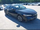 2022 Honda Civic Ex Черный vin: JHMFE1F73NX004434