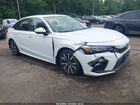 2022 Honda Civic Ex White vin: JHMFE1F73NX006085