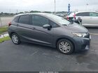 2016 Honda Fit Lx Gray vin: JHMGK5H52GS014467